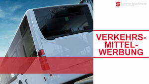 Broschüre: Verkehrsmittelwerbung