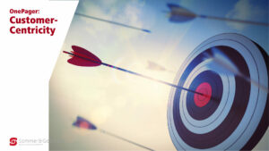OnePager: "Customer Centricity"